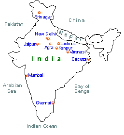 Indian map